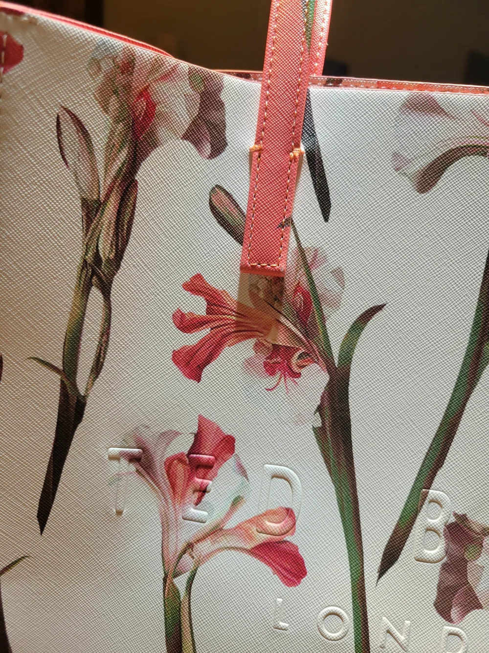 Ted Baker The Icon Iris Floral Print Large Tote Bag